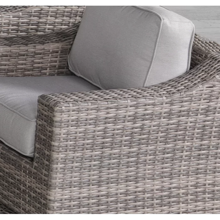 Elegant Fully Assembled Swivel Patio Chair