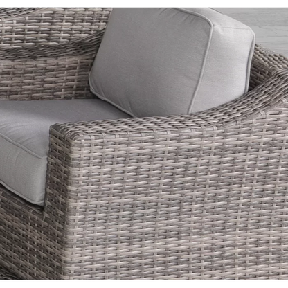 Elegant Fully Assembled Swivel Patio Chair