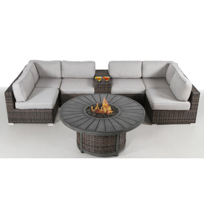 All-Weather 4-Person Patio Sofa Set