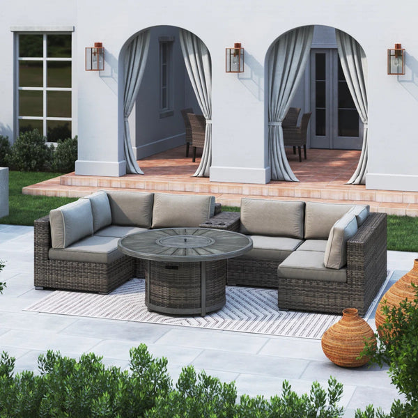 All-Weather 4-Person Patio Sofa Set