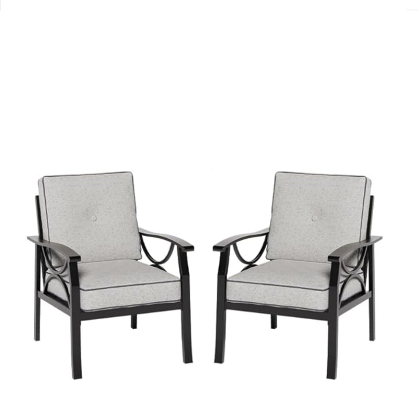 4-Piece Metal Patio Furniture Set