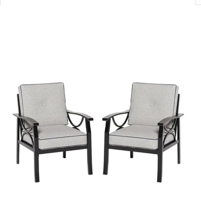 4-Piece Metal Patio Furniture Set