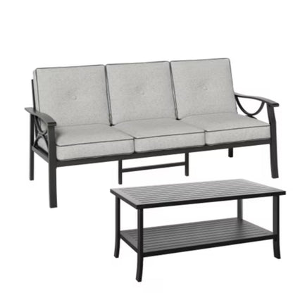 4-Piece Metal Patio Furniture Set