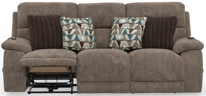 Joya - Power Headrest Power LayFlat Reclining Sofa With CR3 Heat/Massage/Lumbar/ZG
