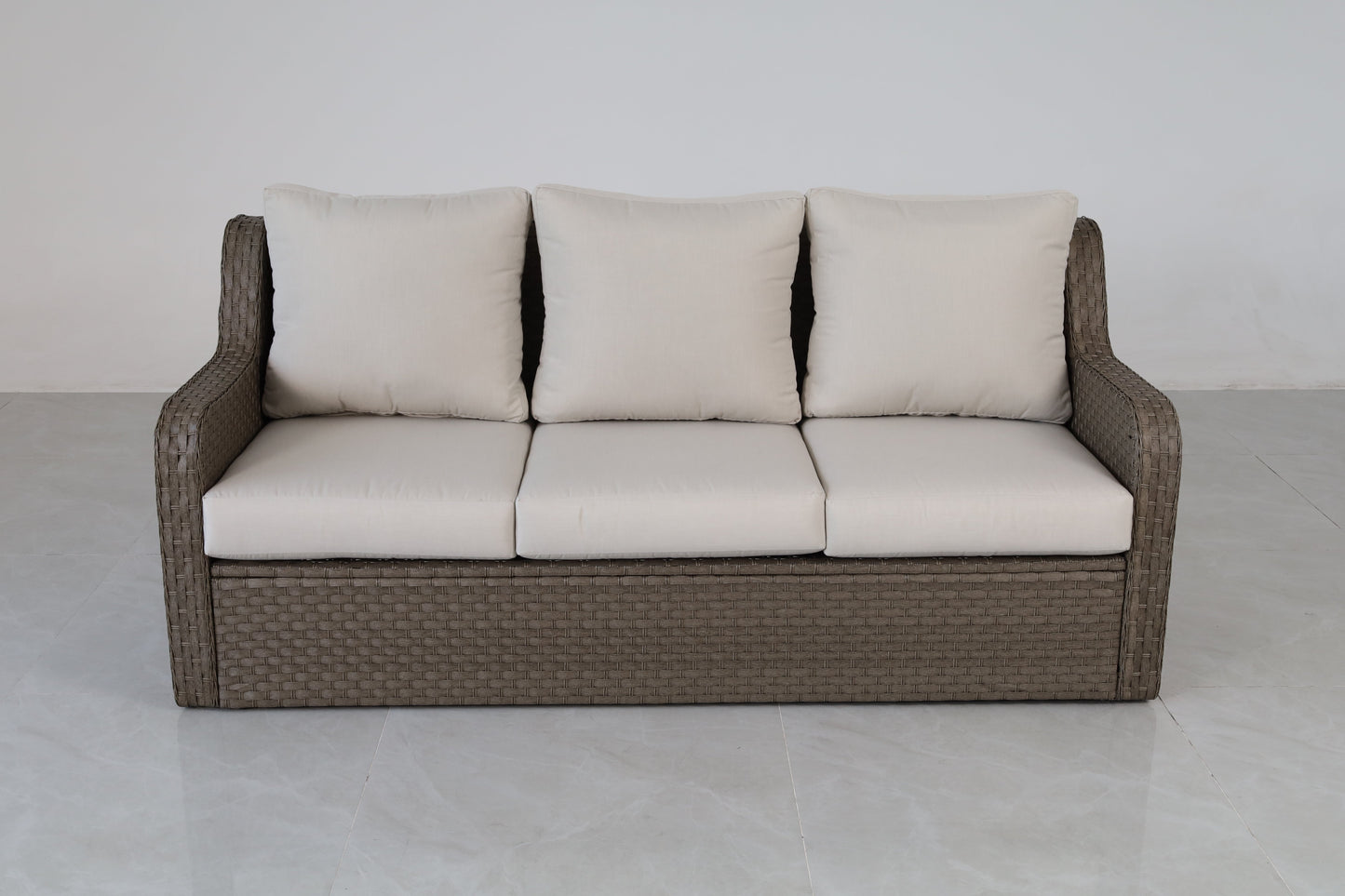 Luxury Rattan Patio Conversation Set