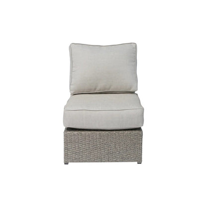 Fully Assembled 8-Person Outdoor Wicker Seating Group with Cushions