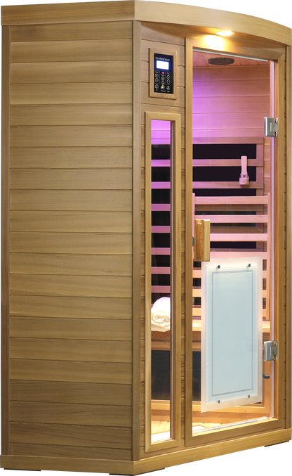 Low EMF Two Person Far-Infrared Sauna