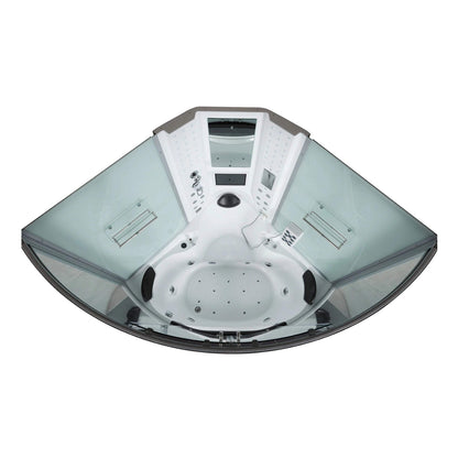 Maya Bath Platinum Superior Steam Shower With Foot Massager (SAK57392)