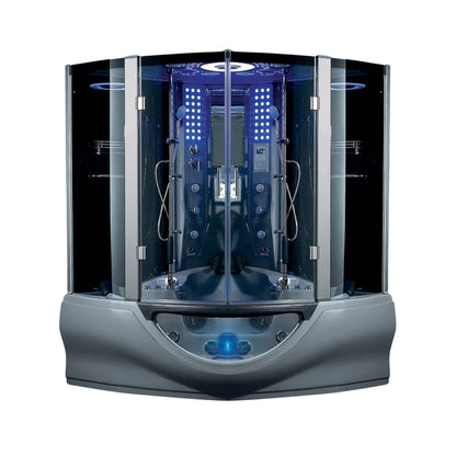 Maya Bath Valencia Steam Shower Massage Bathtub With LCD TV (SAK20479)