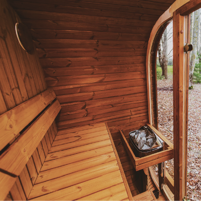 Mande MW20 Outdoor ThermoWood Sauna – Premium Backyard Relaxation by Patio Elegance
